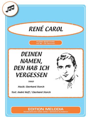 cover image of Deinen Namen, den hab ich vergessen